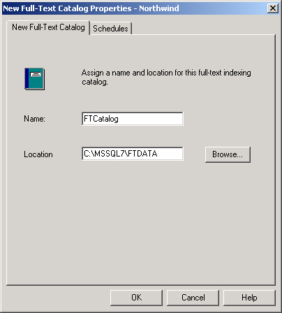 full text index sql